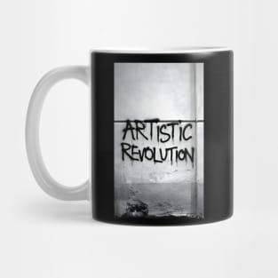 Artistic Revolution Graffiti Wall Photo Mug